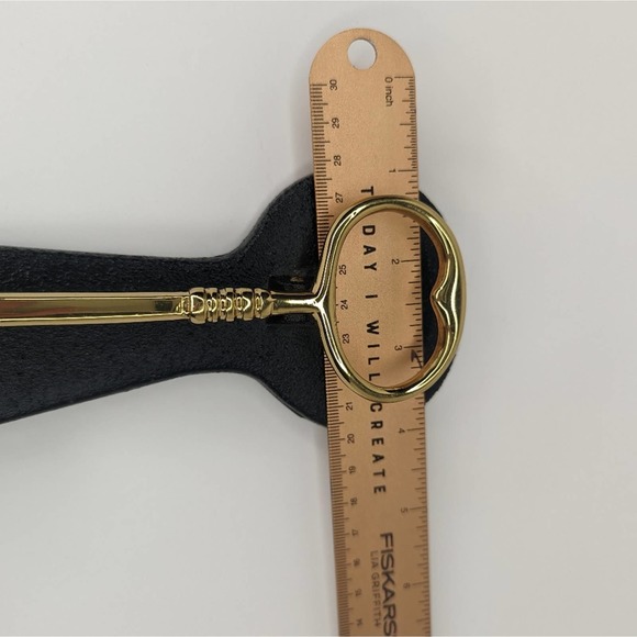 Vintage 1948 Brass Key Door Knocker Cast Iron Plate Signed Evelyn Jahncke - Picture 12 of 13